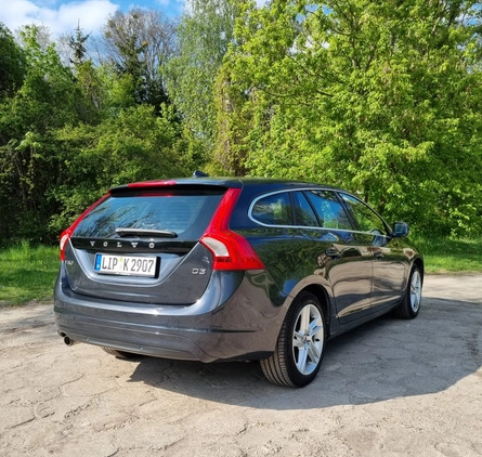 Volvo V60 cena 40900 przebieg: 195172, rok produkcji 2013 z Warszawa małe 191